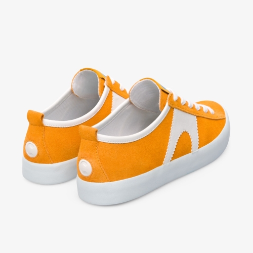 Camper Imar Womens Sneakers US-81984 Orange / White Online Clearance